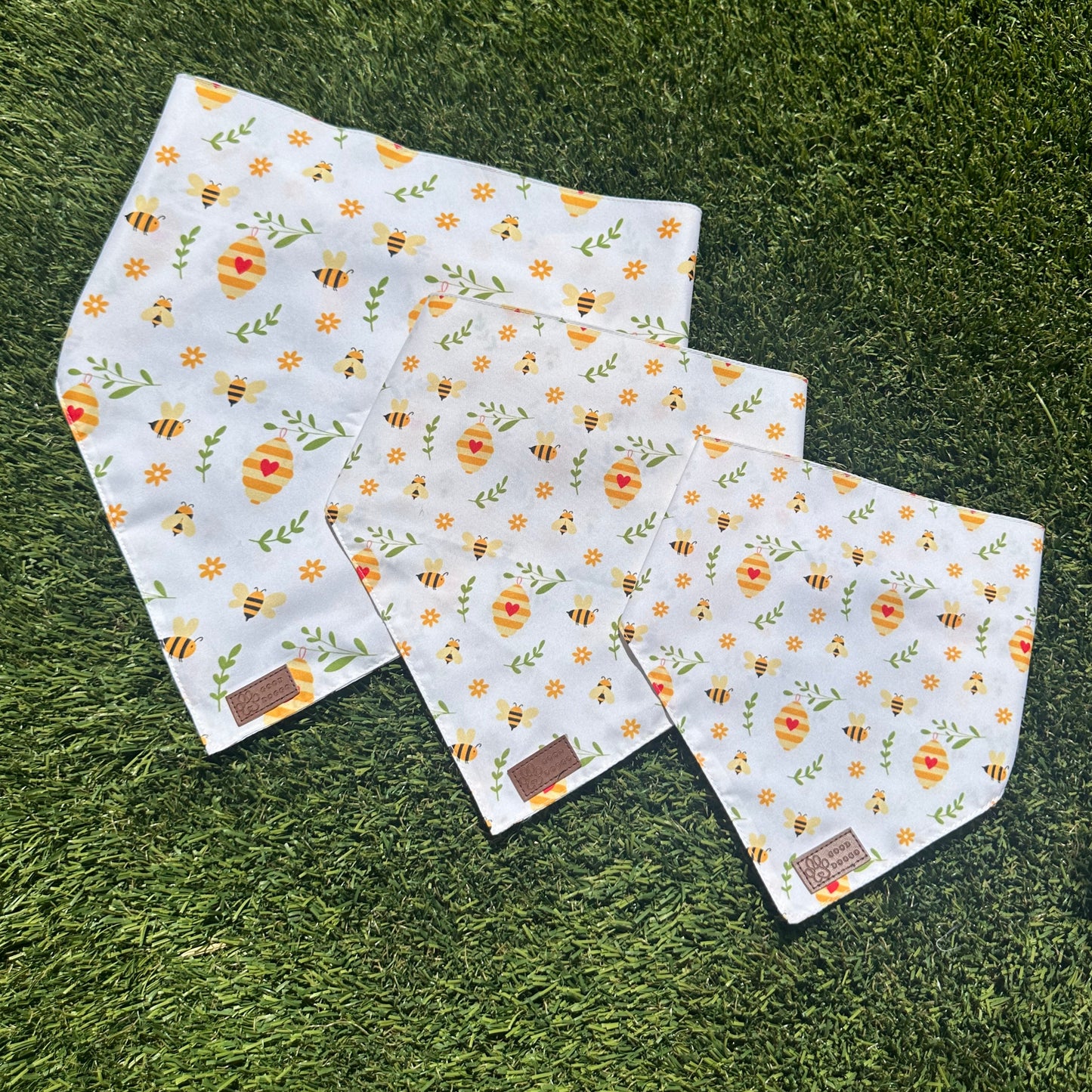 Honey Bee Dog Bandana