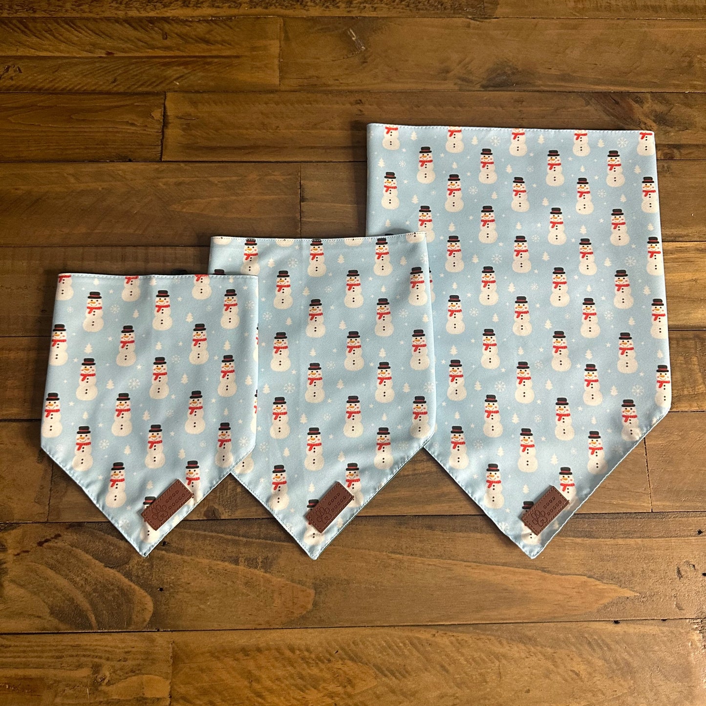 Frosty Reversible Dog Bandana