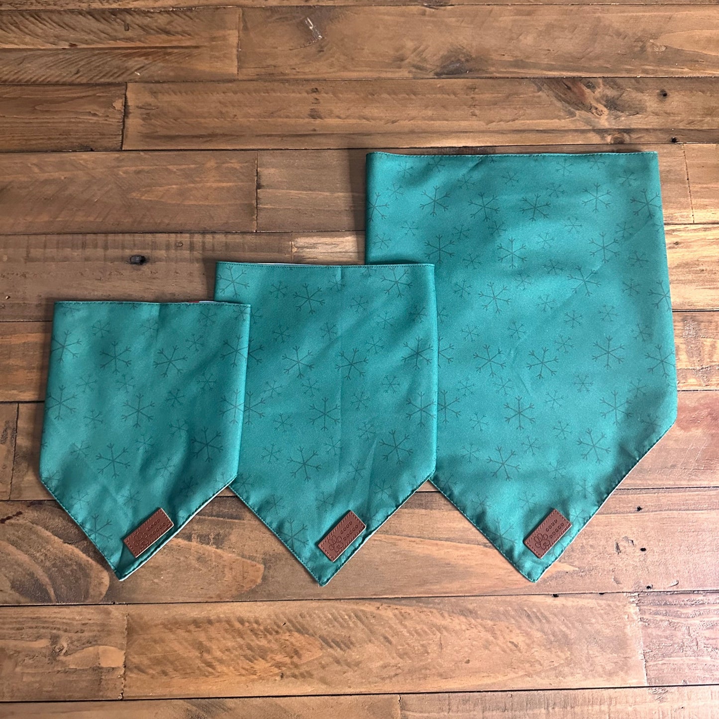 Frosty Reversible Dog Bandana